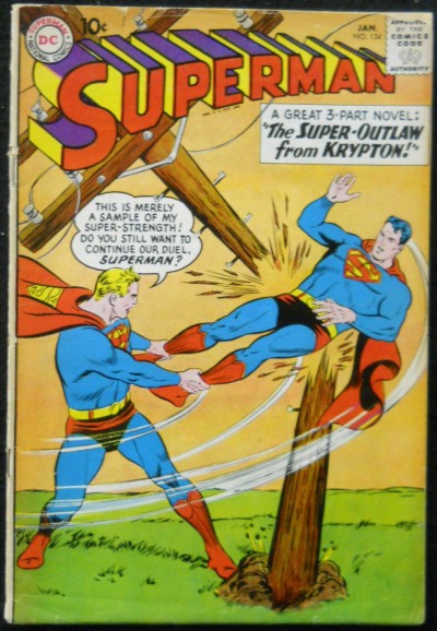 SUPERMAN #134 GD+