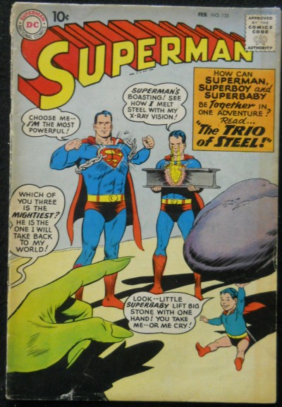 SUPERMAN #135 VG 2ND LORI LEMARIS
