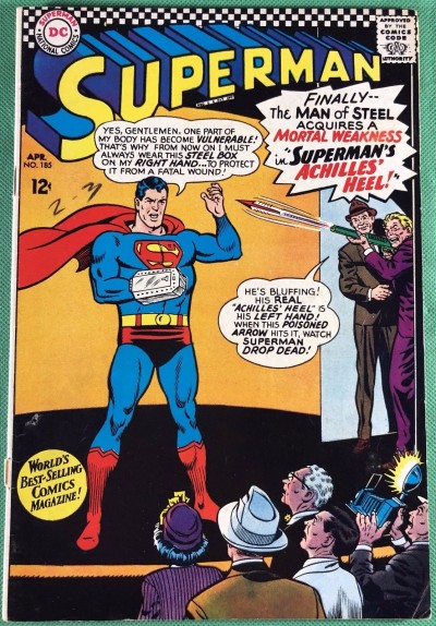 Superman (1939) #185 VG/FN (5.0) 