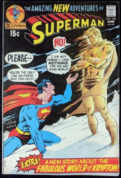 Superman (1939) #238 FN (6.0) Neal Adams cover