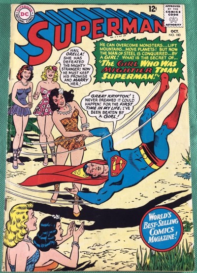 Superman (1939) #180 VG (4.0) 