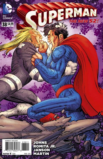 Superman (2011) #38 VF/NM 1st and 2nd Printing John Romita Jr Cover The New 52!