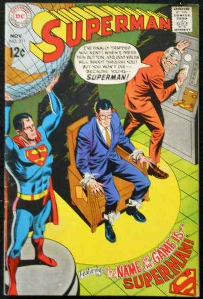 Superman #211 FN/VF Curt Swan 