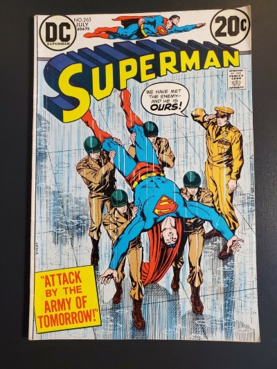 Superman #265 (1973) VG/F (5.0) Nick Cardy, Curt Swan Murphy Andersen|