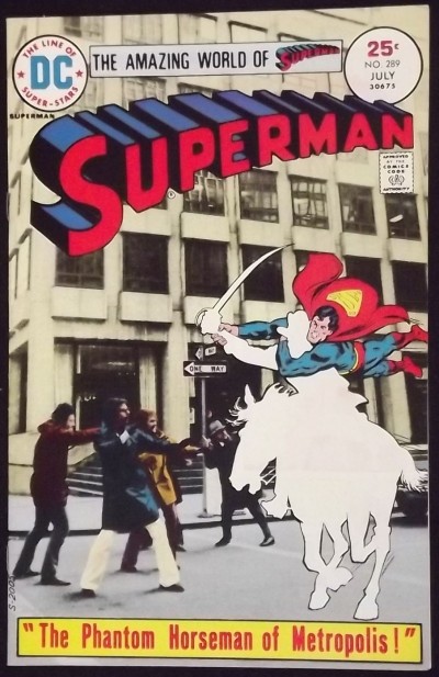 SUPERMAN #289 VF/NM PHOTO COVER