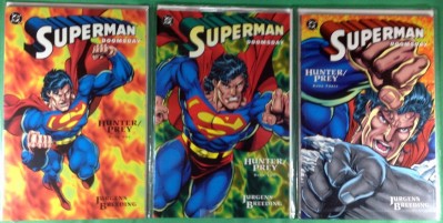 Superman Doomsday Hunter/Prey (1994) 1 2 3 NM (9.4) complete set
