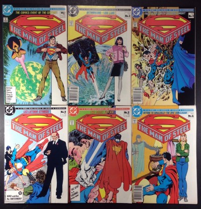 Superman Man of Steel 1-6 Secret Years Metropolis SCU World of 4 sets 18 comics
