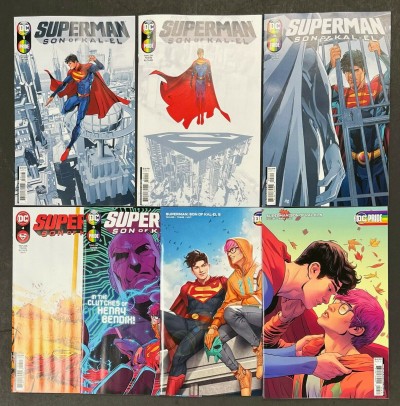 Superman: Son of Kal-El  #1 2 3 4 5 NM 9.4 1st 2nd & 3rd Printing Lot of 7 Books