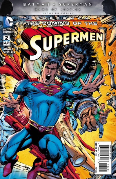 SUPERMAN: THE COMING OF THE SUPERMEN (2016) #2 OF 6 VF/NM NEAL ADAMS 