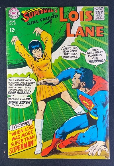 Superman's Girlfriend Lois Lane (1958) #85 VG/FN (5.0) Neal Adams Cover