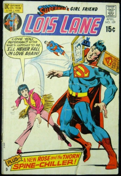 SUPERMAN'S GIRLFRIEND LOIS LANE #109 GD