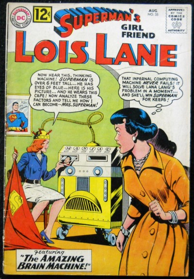 SUPERMAN'S GIRLFRIEND LOIS LANE #35 VG