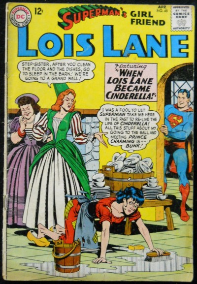 SUPERMAN'S GIRLFRIEND LOIS LANE #48 GD/VG