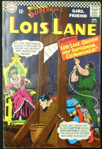 SUPERMAN'S GIRLFRIEND LOIS LANE #67 GD/VG