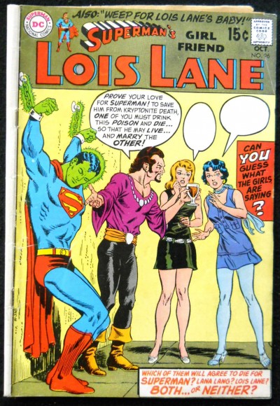SUPERMAN'S GIRLFRIEND LOIS LANE #96 VG-