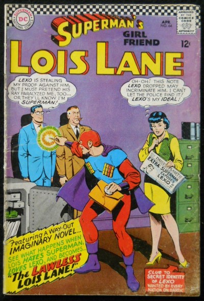 SUPERMAN'S GIRLFRIEND LOIS LANE #'s 64, 65, 66, 67, 68, 69 LOT OF 6 BOOKS