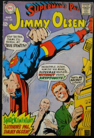 SUPERMAN'S PAL JIMMY OLSEN #109 FN/VF NEAL ADAMS COVER