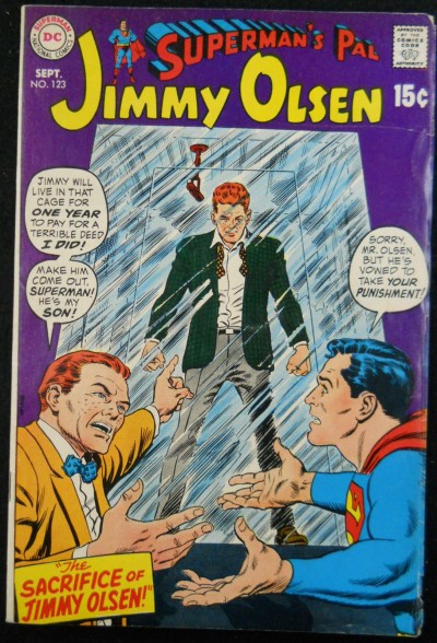 SUPERMAN'S PAL JIMMY OLSEN #123 VG