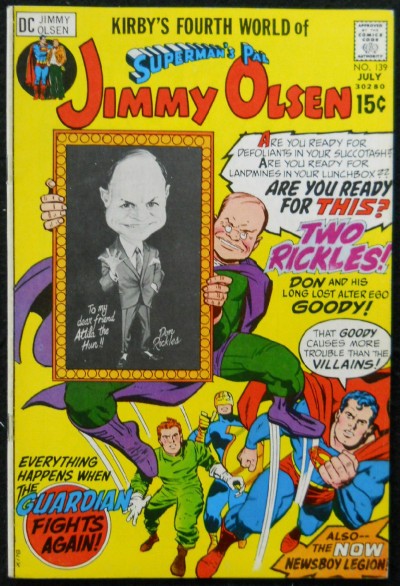 SUPERMAN'S PAL JIMMY OLSEN #139 VF- JACK KIRBY