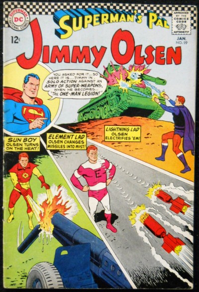 SUPERMAN'S PAL JIMMY OLSEN #99 VG/FN