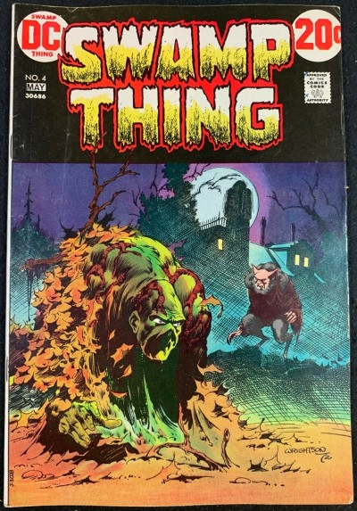Swamp Thing (1972) #4 FN+ (6.5) Bernie Wrightson cover & art
