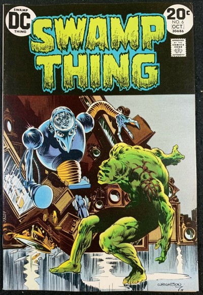 Swamp Thing (1972) #6 VF+ (8.5) Bernie Wrightson cover & art