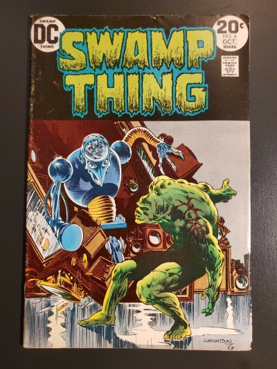 Swamp Thing #6 (1973) F 6.0 Classic Bernie Wrightson art|