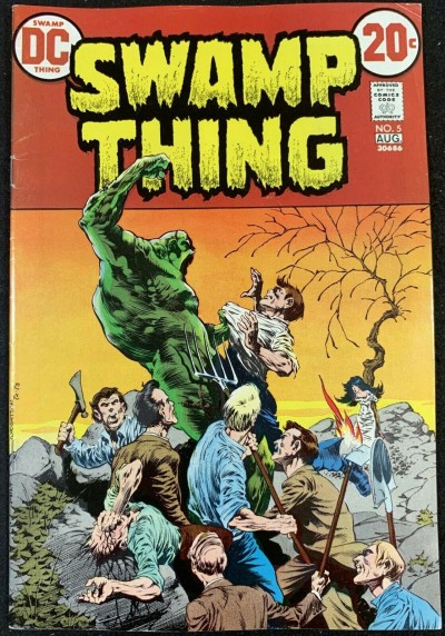 Swamp Thing (1972) #5 FN/VF (7.0) Bernie Wrightson cover & art