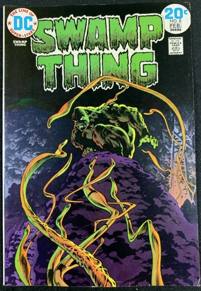 Swamp Thing (1972) #8 VF- (7.5) Bernie Wrightson Cover & Art