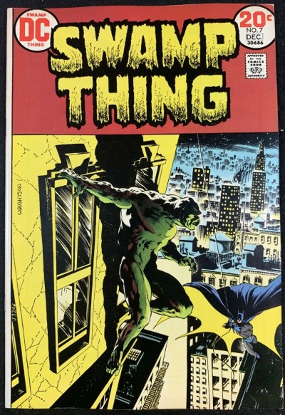 Swamp Thing (1972) #7 VF+ (8.5) Wrightson Batman cover & art