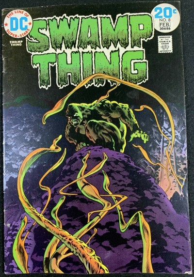 Swamp Thing (1972) #8 FN+ (6.5) Bernie Wrightson Cover & Art
