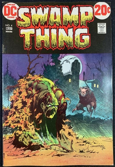 Swamp Thing (1972) #4 FN/VF (7.0) Bernie Wrightson cover & art