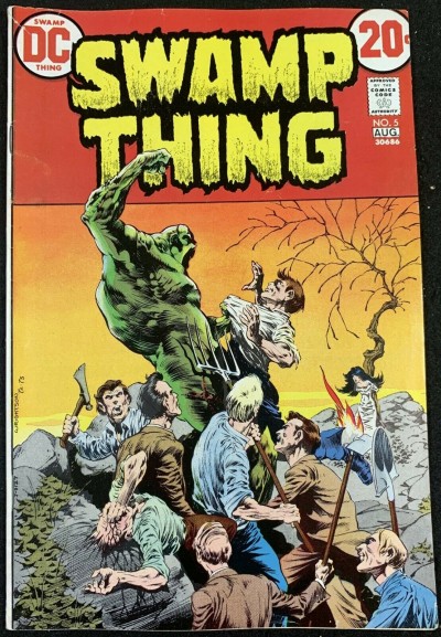 Swamp Thing (1972) #5 FN (6.0) Bernie Wrightson cover & art