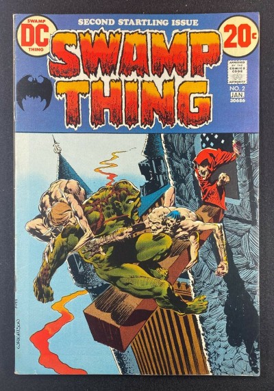 Swamp Thing (1972) #2 FN/VF (7.0) Bernie Wrightson 1st App Patchwork Man