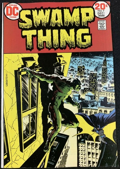 Swamp Thing (1972) #7 VF- (7.5) Wrightson Batman cover & art