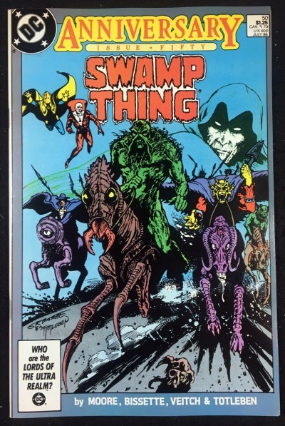 Swamp Thing (1982) #50 VF+ (8.5) 1st full app Justice league Dark Alan Moore 