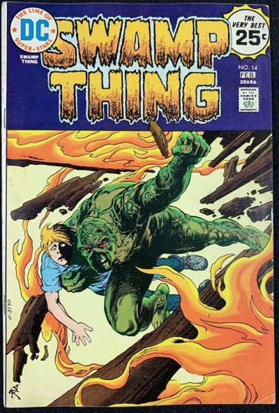 Swamp Thing (1972) #14 VFN+(6.5) Nestor Redondo Story and Art