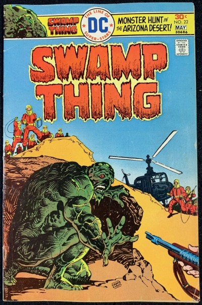 Swamp Thing (1972) #22 VG/FN (5.0) Ernie Chan Cover Nestor Redondo Art