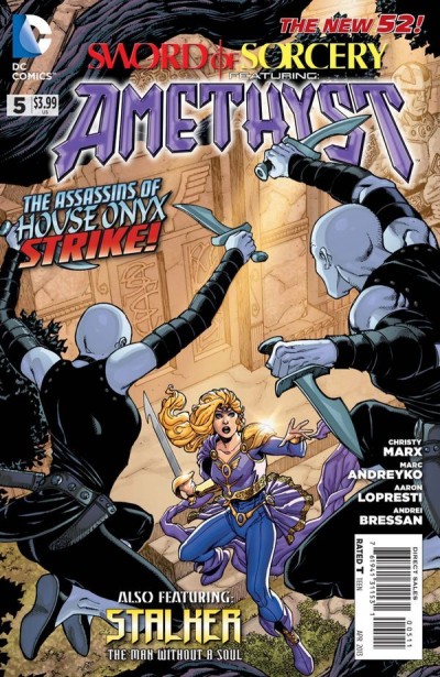 SWORD OF SORCERY FEATURING AMETHYST (2012) #5 VF/NM THE NEW 52!