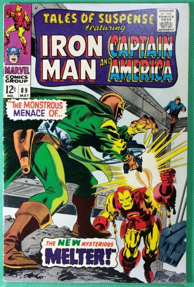 Tales of Suspense (1959) #89 FN+ (6.5) Iron Man vs Melter