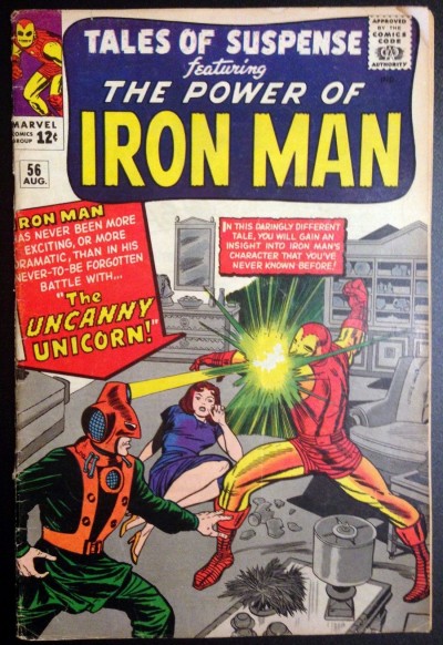 Tales of Suspense (1959) #56 VG+ (4.5) Iron Man 1st app Unicorn
