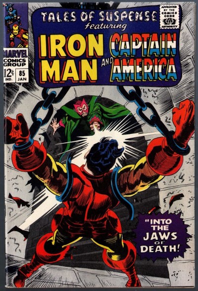 Tales of Suspense (1959) #85 VF (8.0) Iron Man vs Mandarin Captain America 