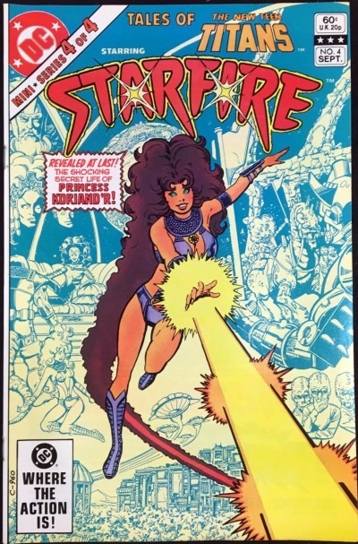 Tales of the New Teen Titans (1982) #4 NM Featuring Starfire George Perez