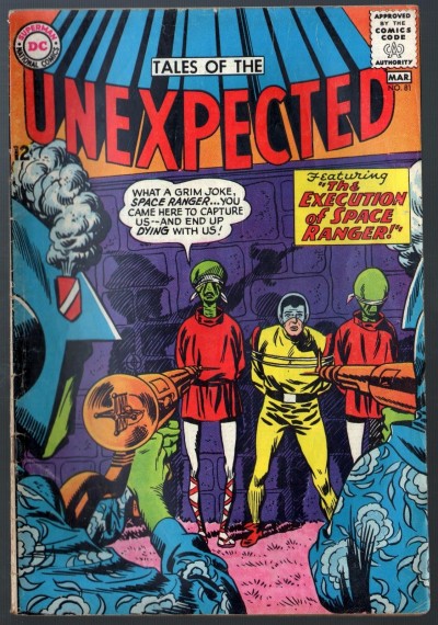 Tales of the Unexpected (1956) #81 VG+ (4.5) Space Ranger