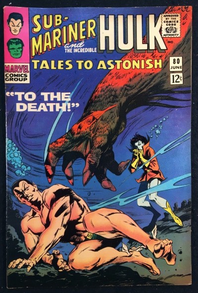 Tales to Astonish (1959) #80 FN/VF (7.0) double feature Sub-Mariner & Hulk