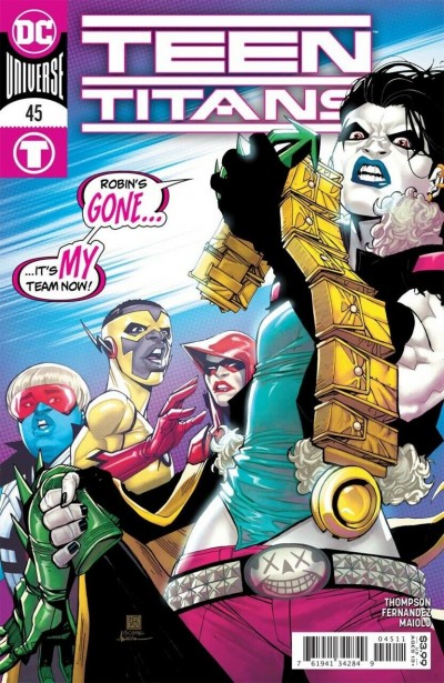 Teen Titans (2016) #45 VF/NM Bernard Chang Regular Cover DC Universe
