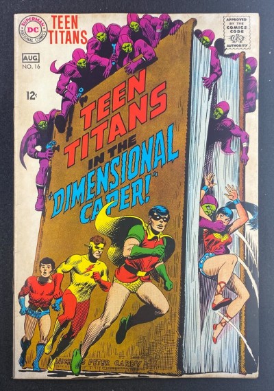 Teen Titans (1966) #16 VG/FN (5.0) Nick Cardy Aliens from Dimension X