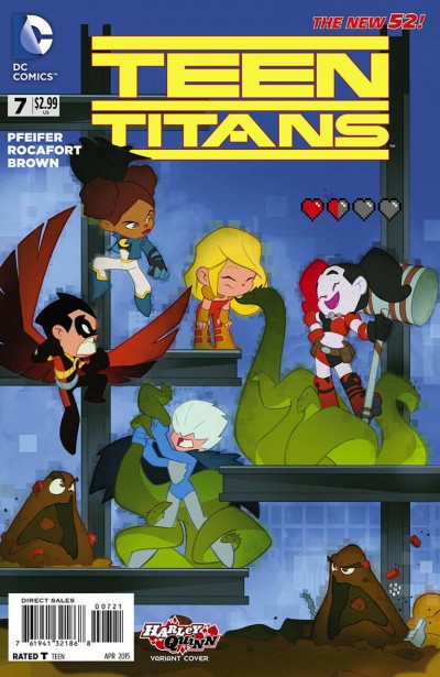 Teen Titans (2014) #7 VF/NM-NM Harley Quinn Variant Cover The New 52!