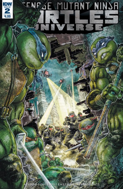 Teenage Mutant Ninja Turtles Universe (2016) #2 VF/NM Freddie Williams Cover IDW