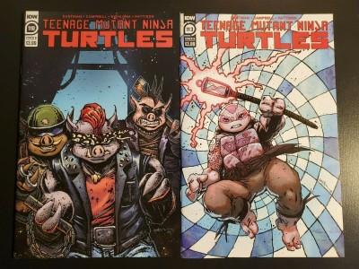 Teenage Mutant Ninja Turtles 2020 lot of 2 #110 #113 Cover B Last Ronin VF+|
